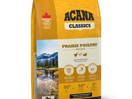 Acana All Breeds & Life Stage Classics Prairie Poultry Dry Dog Food 9.7kg Online