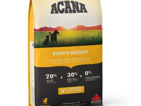 Acana Heritage Grain Free Puppy and Junior Dry Dog Food All Breeds 11.4kg Cheap