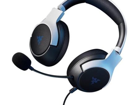 Razer Kaira X Gaming Headset Wired, 3.5 mm jack, Playstation Licensed, Black White Blue Online Sale