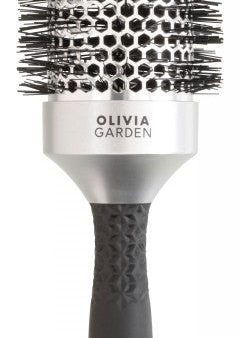 Šepetys plaukams Olivia Garden Essential Blowout Classic Silver OG07708, 55 mm skersmuo Cheap