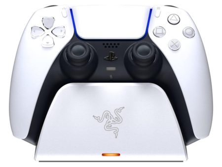 Razer Quick Charging Stand For gaming controller PS5, White Cheap