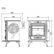 Ketaus krosnelė KAWMET P10 6.8 kW ECO on Sale