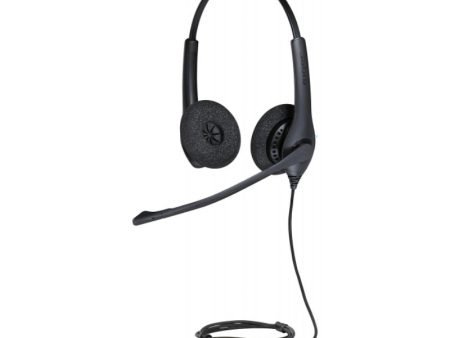 Jabra BIZ 1500 Duo QD Wired Headset, Black on Sale