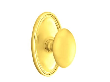 Emtek 8120E Passage , Oval Rosette , Egg Knob Fashion