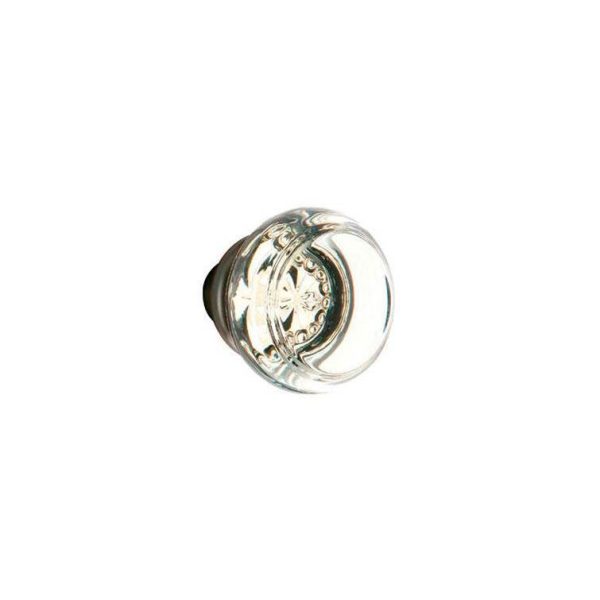 Emtek 8120GT Passage , Oval Rosette , Georgetown Crystal Knob Hot on Sale