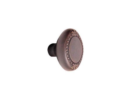 Emtek 8120BE Passage , Oval Rosette , Beaded Egg Knob Online