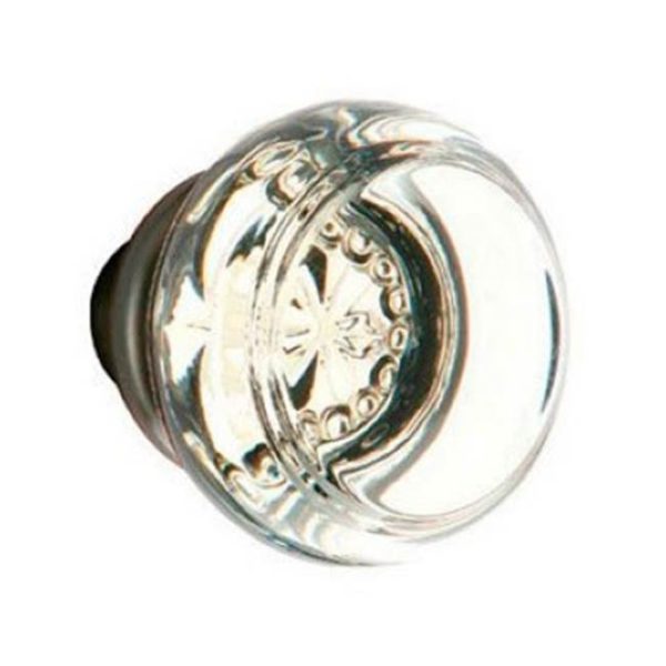 Emtek 8120GT Passage , Oval Rosette , Georgetown Crystal Knob Hot on Sale