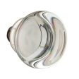 Emtek 8120PC Passage , Oval Rosette , Providence Crystal Knob Hot on Sale