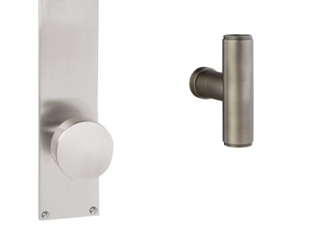 Emtek 8113ACE Passage , Sideplate Locksets Modern Non-Keyed 9 , The Ace Knob Online Hot Sale