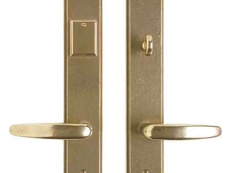 Large Stepped Entry Hardware for Double Doors Fashion