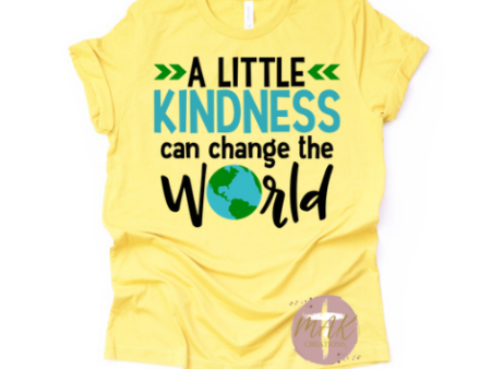 A Little Kindness Can Change The World (Blue) (AVAILABLE IN ALL SIZES) Online Sale