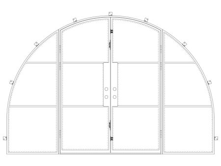 Air 4 Wide with Side Windows - Double Full Arch Hot on Sale