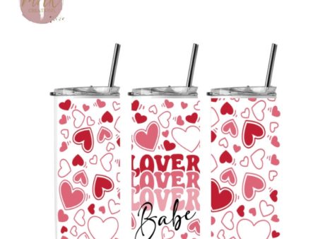 Lover Lover Lover Babe (20 oz Skinny Tumbler) For Sale