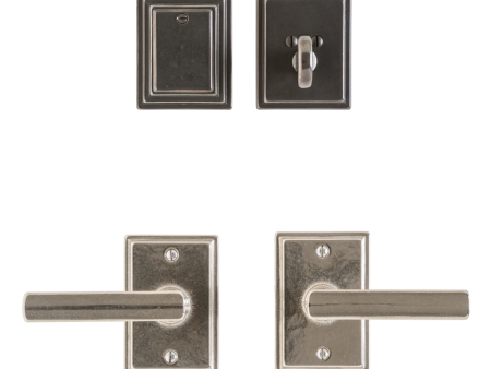 Small Stepped Entry Hardware for Single Doors Discount