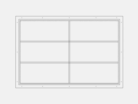 Air Window 1V 2H - Fixed Landscape For Cheap