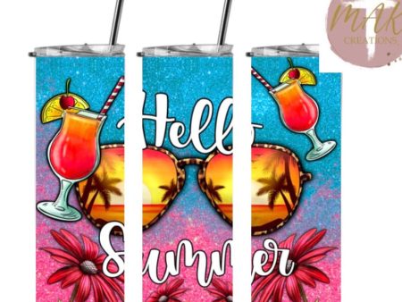 Hello Summer #3 Tumbler For Discount