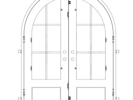 Bristol with Thermal Break - Double Full Arch | Standard Sizes Online Hot Sale