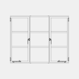 Air Window 0V 2H - Dual Single Casement | Clearance Sale