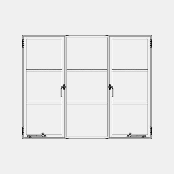 Air Window 0V 2H - Dual Single Casement | Clearance Sale